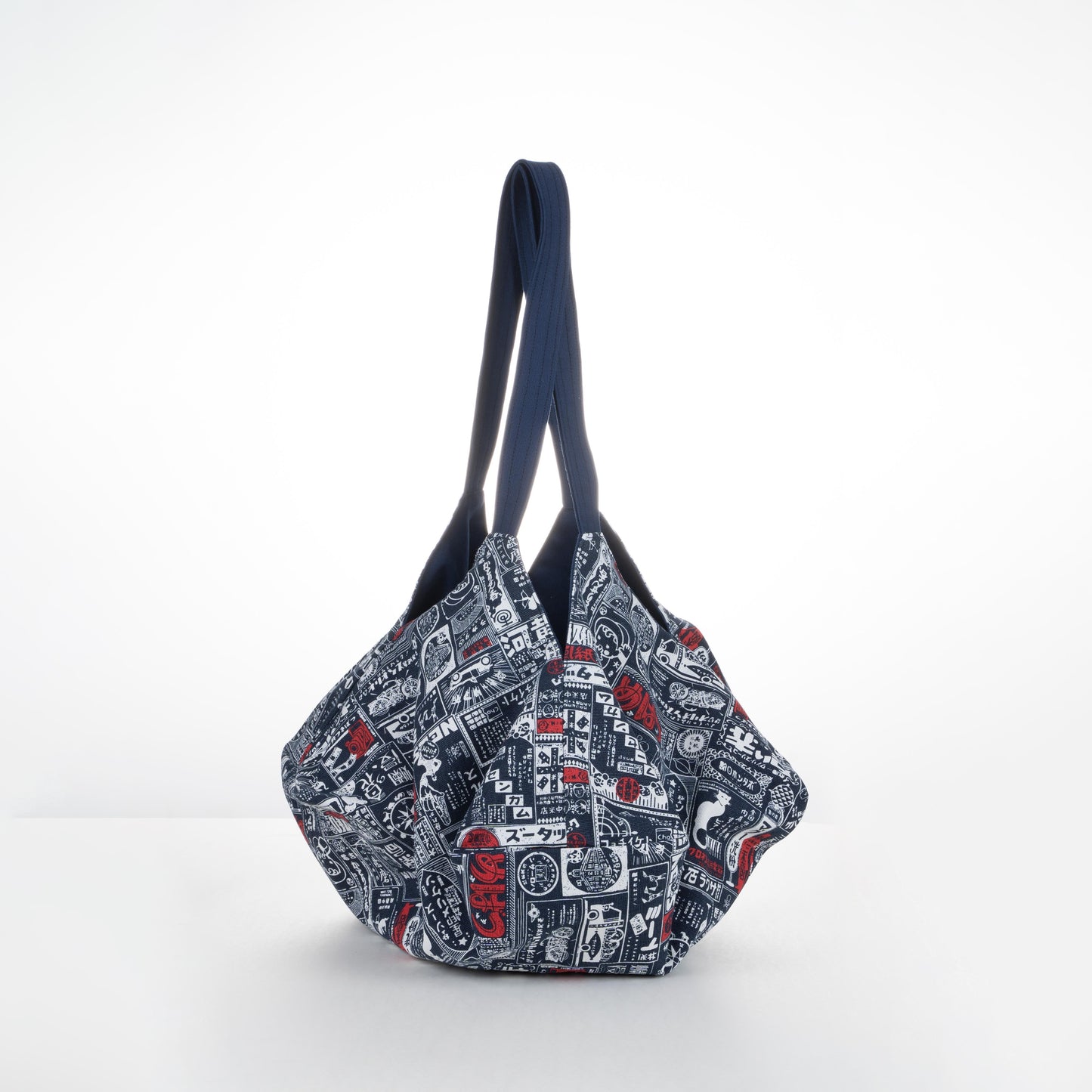 Origami Bag (Japanese Style Billboards - Navy)