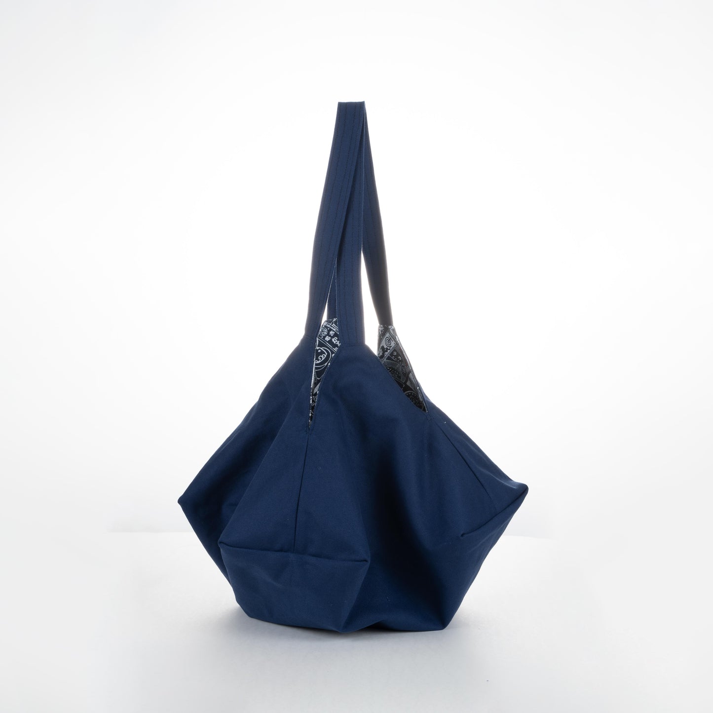 Origami Bag (Japanese Style Billboards - Navy)