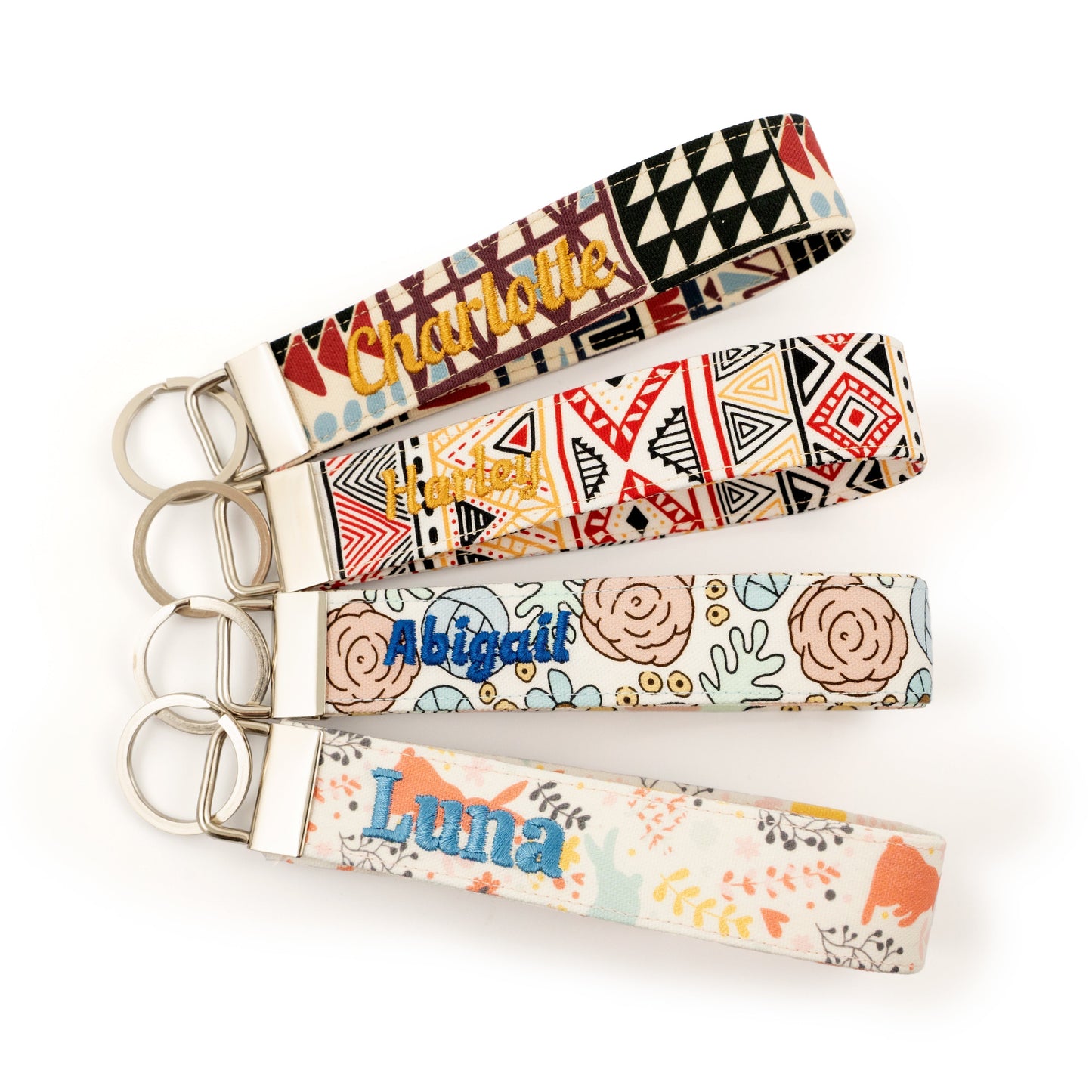 Cotton Wristlet Key Fob (Samekomon)